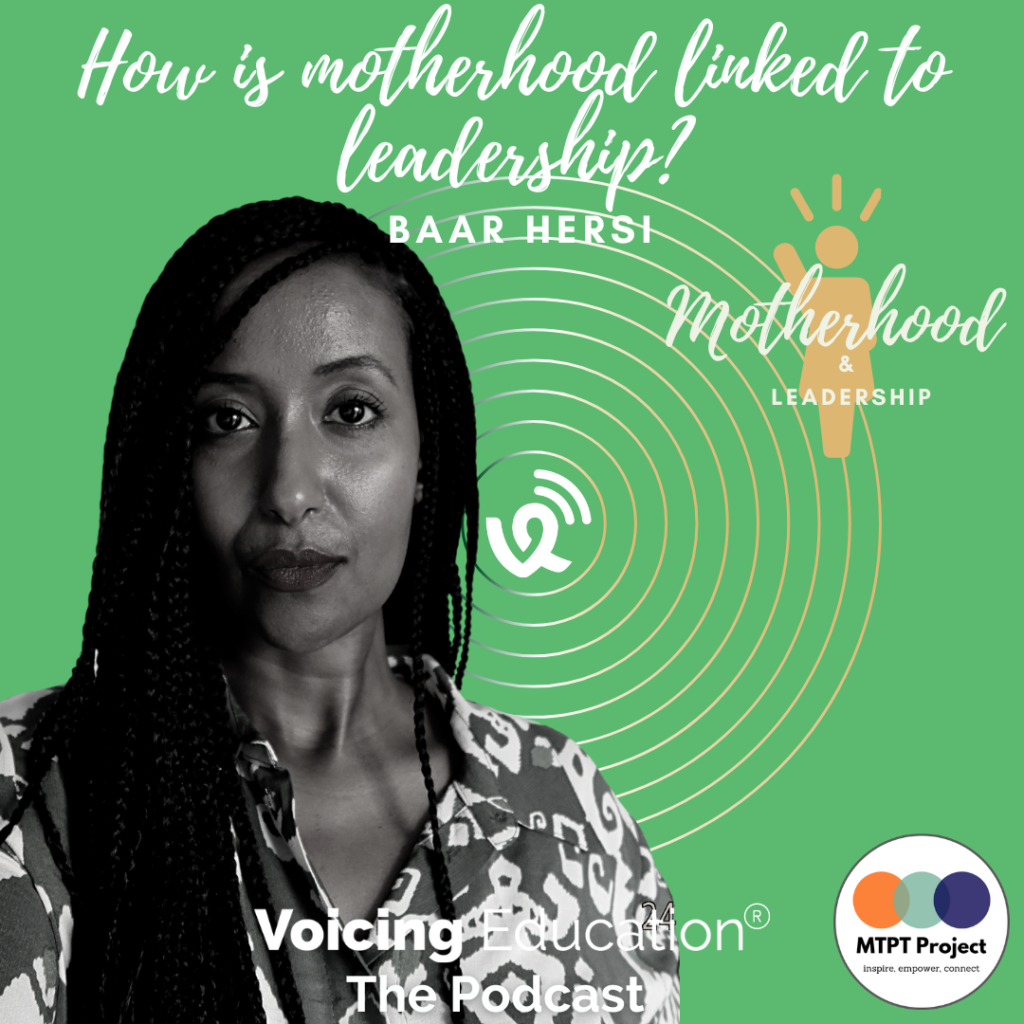 How is motherhood linked to leadership?